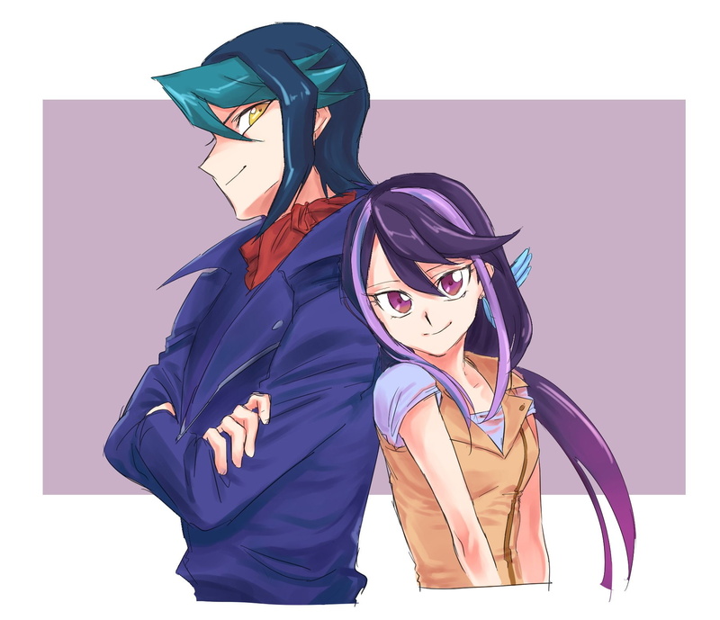 ruri, arc-v, kurosaki, brother, 720P, sister, shun, yu-gi-oh!, and