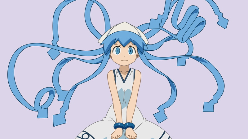 representation, suit, creativity, people, Ika Musume, blue hair, mammal, animal wing, communication, smiling, clothing, anime girls, business, Shinryaku! Ika Musume