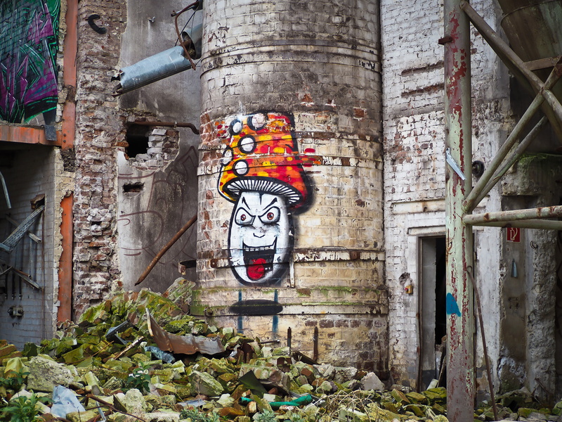 religion, bricked, creativity, sculpture, pforphoto, walled, decay, statue, white, leave, male likeness, human representation, no people, ruin, 4K, mold