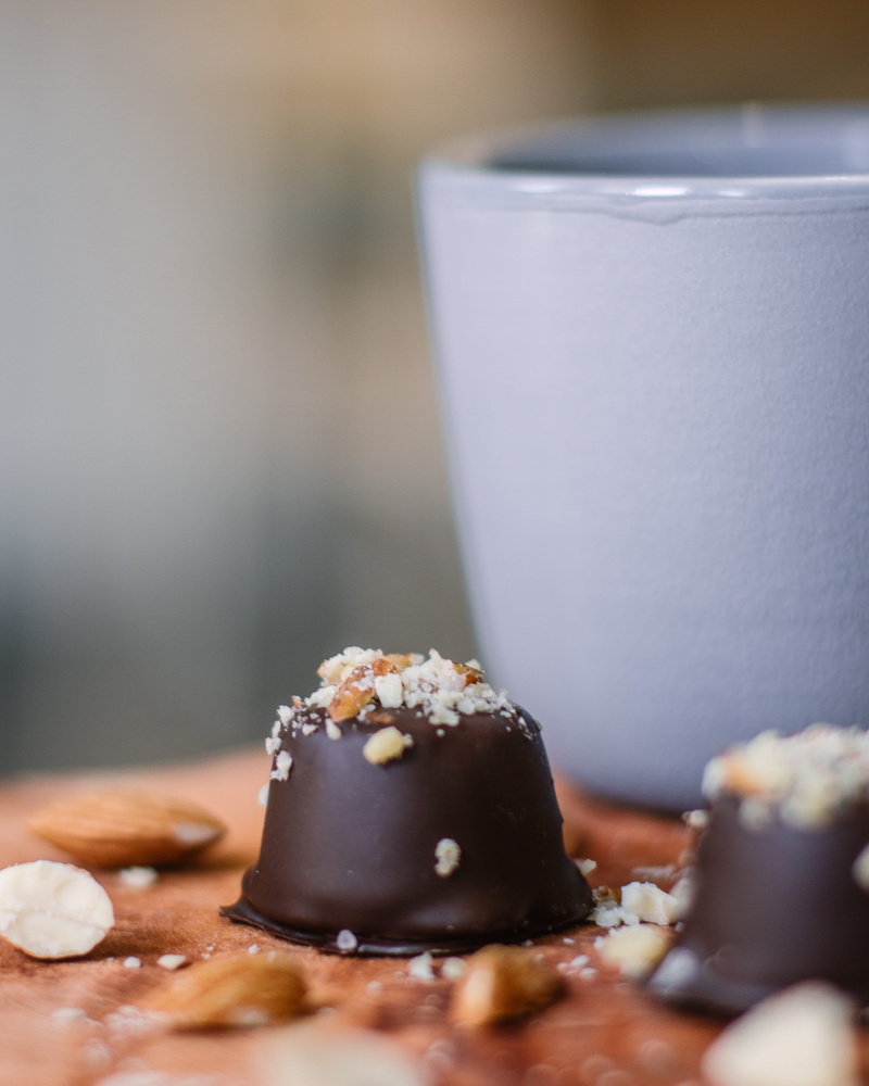 tasty, close-up, drinking glass, still life, candy, sweet food, breakfast, delicious, crushed, indulgence, milk, no people, nuts, sweet, almonds, dark chocolates