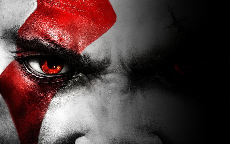 eyes, games, close-up, human body part, fear, 2K, Angry, looking at camera, dark, warrior, video, body part, portrait, one person, human eye, adult, war