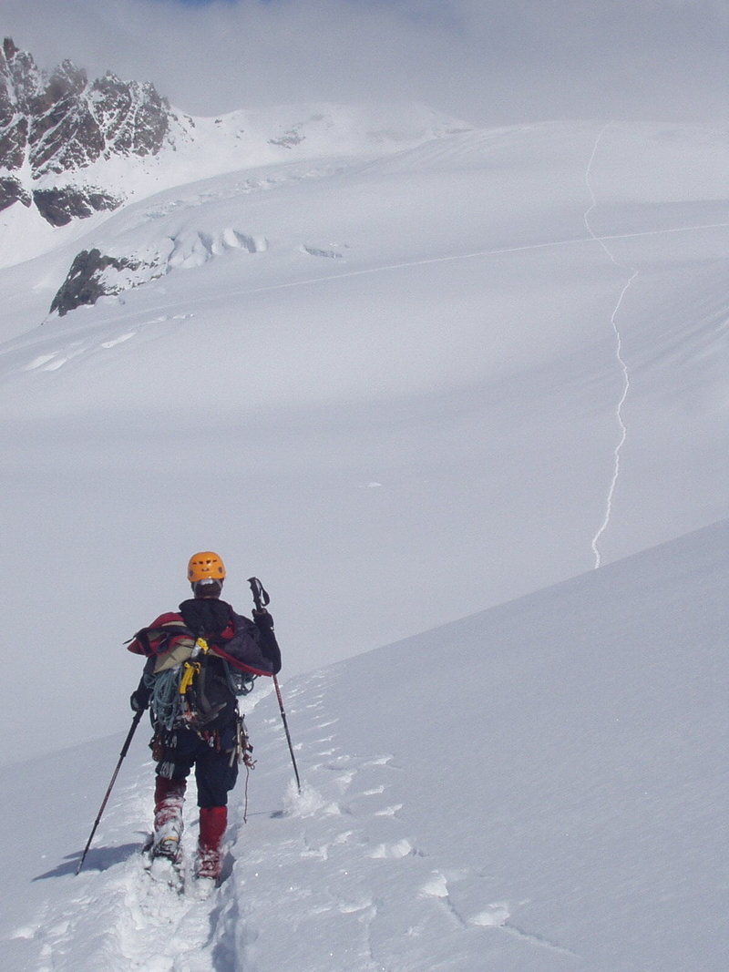 clothing, skiing, sport, adventure, cold temperature, outdoors, nature, snow shoes, full length, white color, leisure activity, far, mountain, snowshoe tour