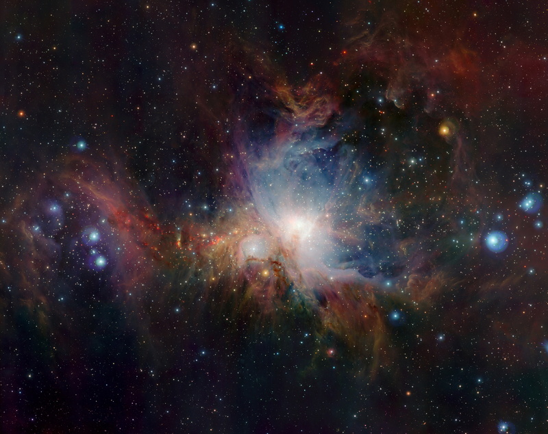 satellite view, majestic, nature, illuminated, bright, brown, space exploration, infinity, constellation, beauty in nature, star - space, night, astronomy