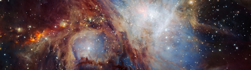 4K, space art, Orion, space, nebula, digital art