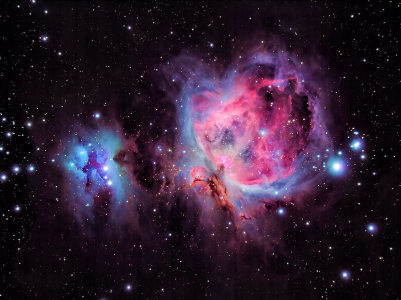 digital, 2K, nebula, beauty, Orion Nebula
