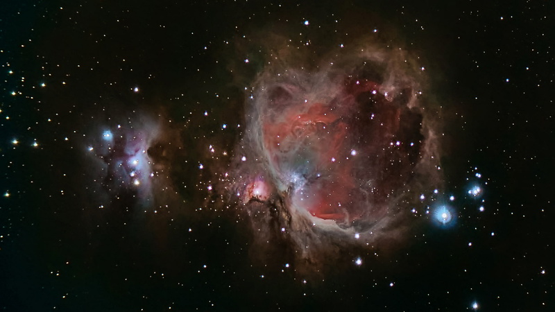 Nebula, 1080P, M 42, NGC 1976, Orion