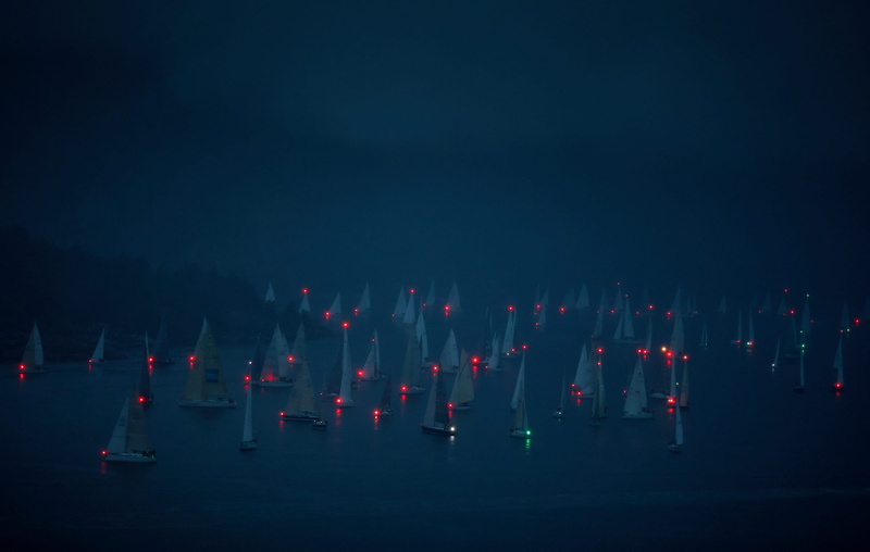 boats, rainy, multiple, people, nautical, water, 2K, night, sailing, adventure, red, race, mast, nautical Vessel, boat, illuminated, crowded, lighting Equipment