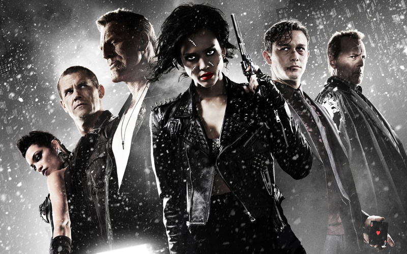 Rosario Dawson, Joseph Gordon-levitt, Josh Brolin, Bruce Willis, Mickey Rourke, 1080P, Sin City: A Dame To Kill For, Movie, Jessica Alba