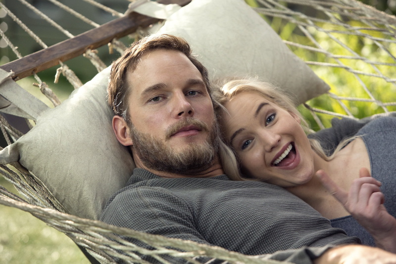 Jennifer Lawrence, Chris Pratt, Passengers, 2K