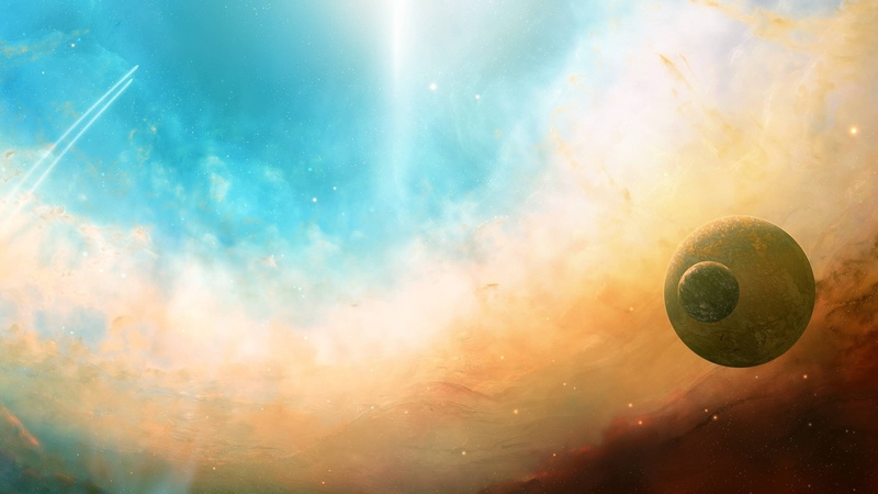 space, star - space, abstract, no people, planet - space, digital composite, circle, space art joeyjazz planet shooting stars nebula, night, ball, backgrounds