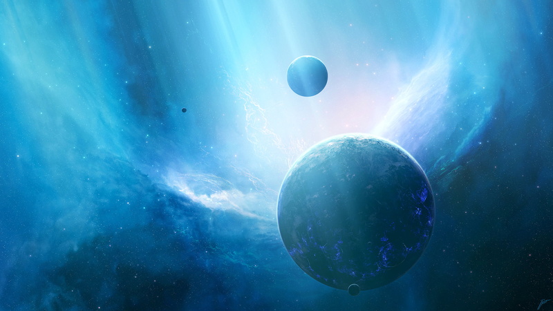 2K, nebula, JoeyJazz, space art