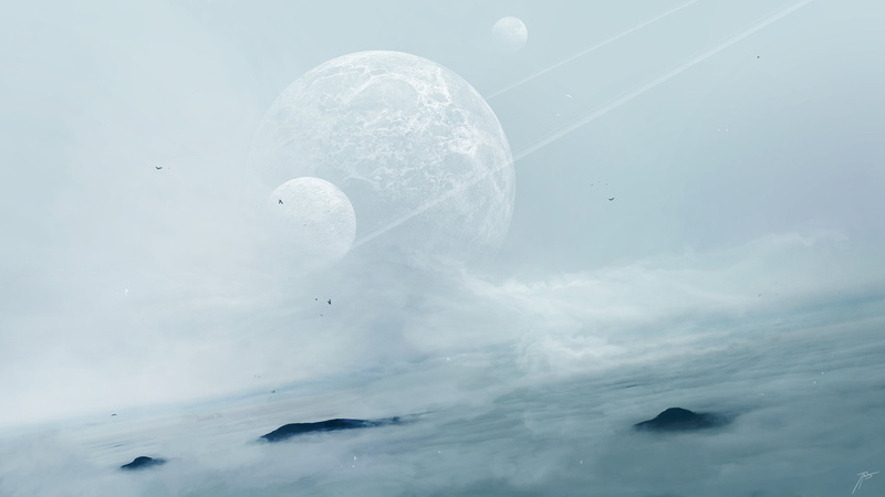 2K, space art, JoeyJazz, mist