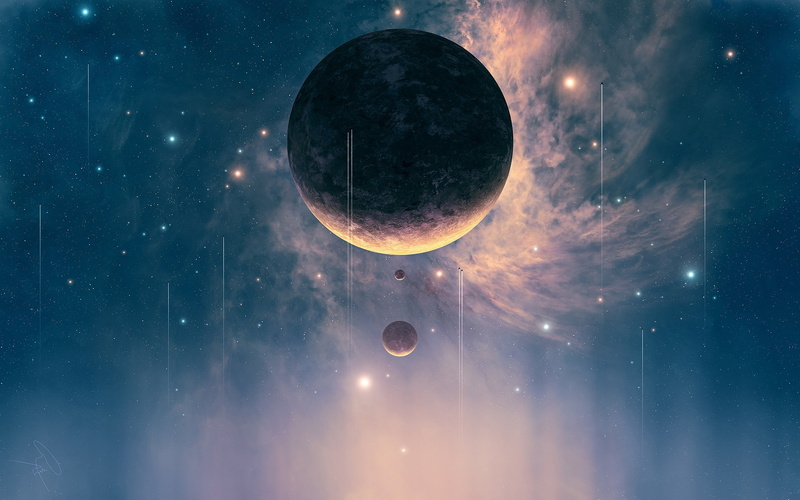 universe, backgrounds, space and astronomy, star, space, moonlight, sky, JoeyJazz, planet - space, planet, natural phenomenon, star - space, moon surface