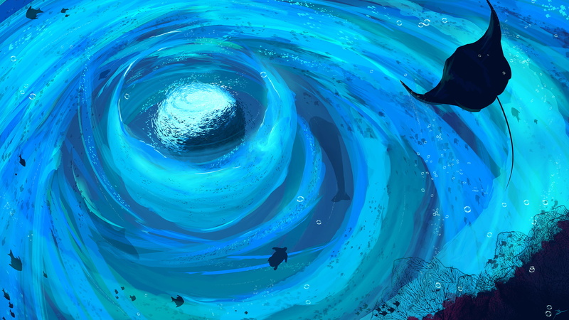 underwater, 2K, JoeyJazz, nature