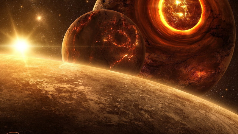 space art, 1080P, nebula, space, stars, QAuZ, galaxy