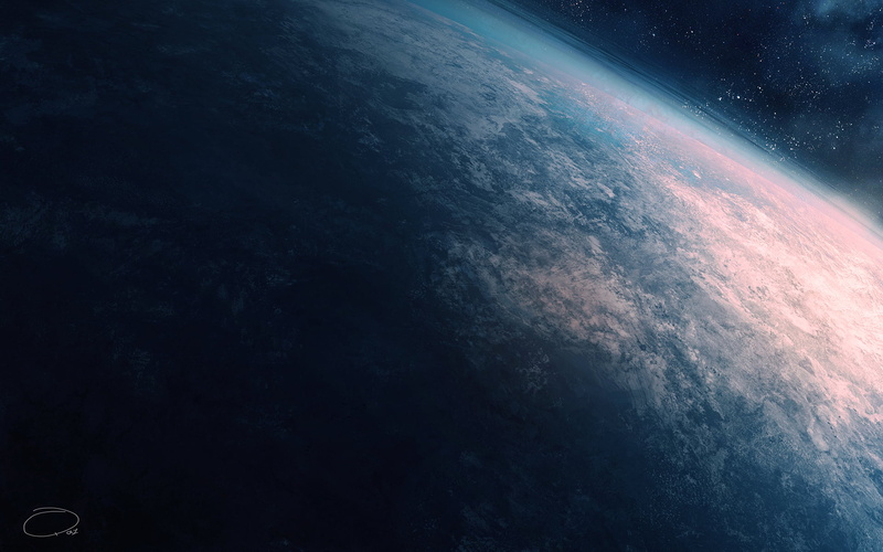 planet earth, space, urban skyline, digital, earth, cloud - sky, science, copy space, sky, pollution, astronomy, environment, surface, 1080P