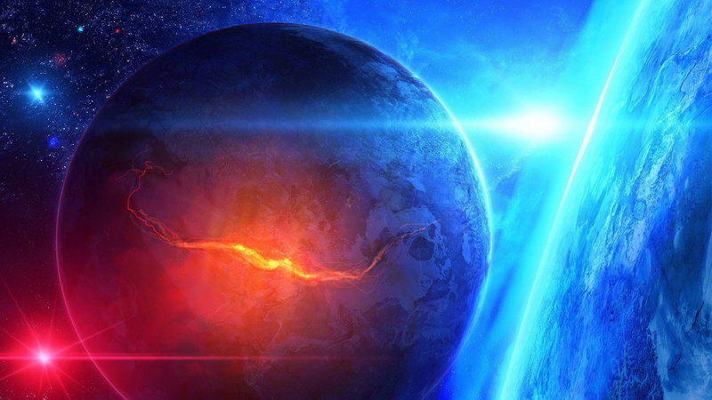 space, futuristic, Space Art, light - natural phenomenon, illuminated, star - space, bright, lens flare, heat - temperature, power in nature, sky, night