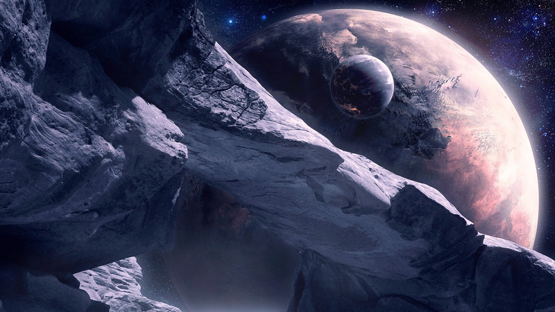 astronomy, science, star - space, planet earth, night, power in nature, beauty in nature, Space Art, planet, digital art, qauz, lens flare, geology, exploration