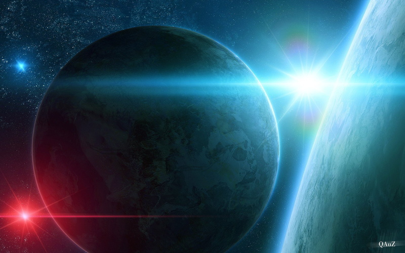 science, planets, 1080P, art, fiction, outer, digital, space, qauz