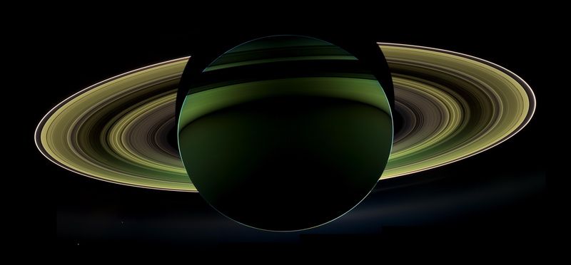 Saturn, Rings of Saturn, 5K, 5K, Dark