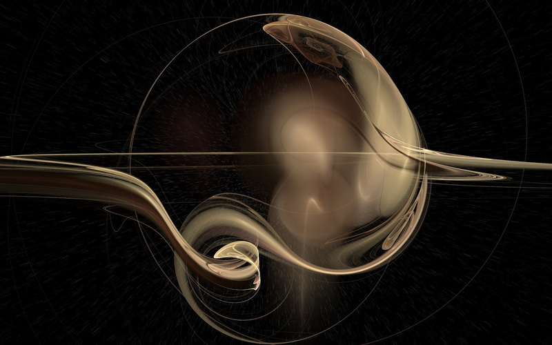 Saturn, 2K, fractals, Cutting, rings