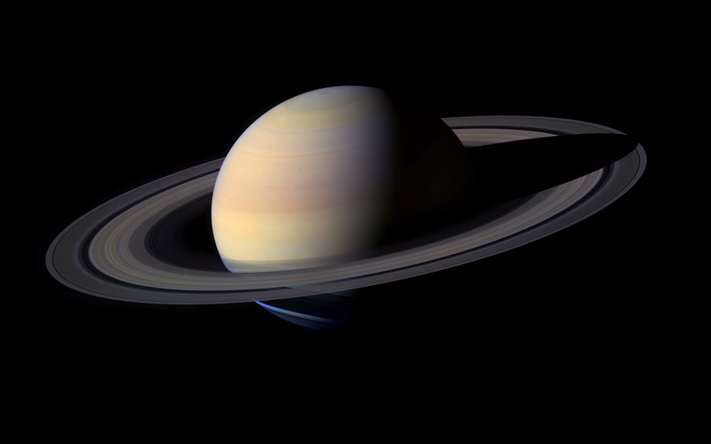 4K, Solar System, planet, Saturn, ring