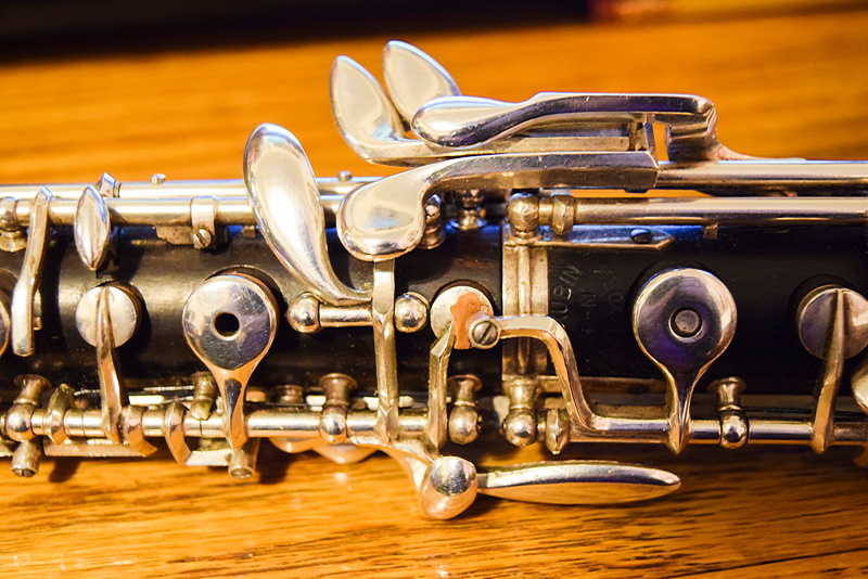 arts culture and entertainment, old, oboe, wooden, macro, musical, musician, classical style, studio shot, music, band, 4K, orchestra, brass instrument