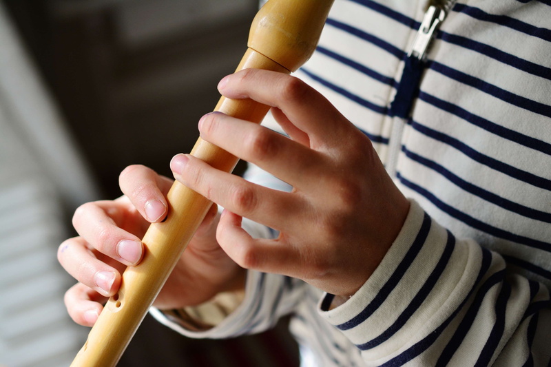instrument, one person, musical instruments and teachers, 4K, music, finger, midsection, wooden flute, violin, day, wood instrument, musical instrument