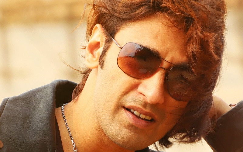 Bengali actors, Rajkumar Patra, supermodel, leather clothing, awesome face, hunks, long hair, sunglasses, Indian actors, blonde, fashion, sensual gaze