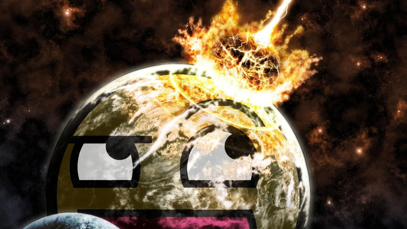 digital composite, sphere, glowing, destruction, explosive, space, corporate business, burning, comet, outdoors, globe - man made object, sky, night, Awesome Face