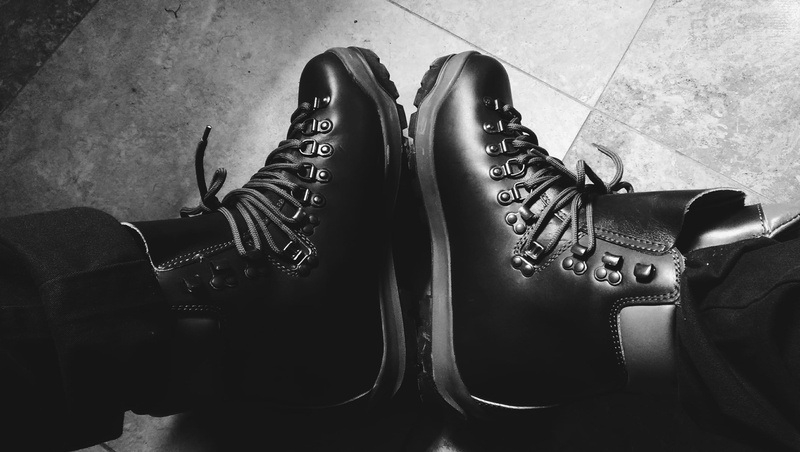 one person, directly above, readyforvinter, real people, indoors, flooring, adult, lifestyles, georgia, boots, shoe, 2K, human leg, cold, vinter, day
