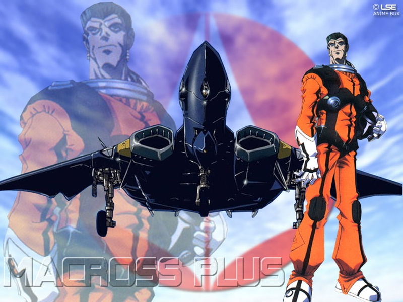 Macross Plus, Macross, anime, 480P, plus, hd, art, x