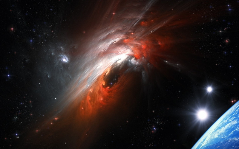 exploration, galaxy, astronomy, planet - space, outdoors, illuminated, sky, luminosity, Space, beauty in nature, space exploration, 3D, dark