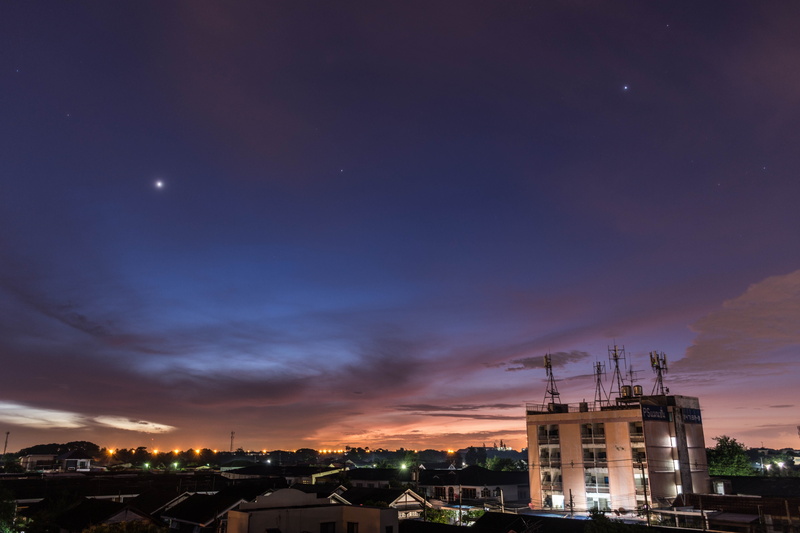 beauty, the star, outside, panorama, glitter, house, science, architecture, night, background, galaxy, building, infinite, outdoors, vast, pale, factory