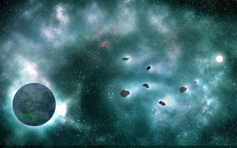tranquility, alien, 1080P, underwater, cloud - sky, star, moon, full moon, asteroids, light, world, universe, scenics - nature, dust, galaxy, nebula, beauty in nature