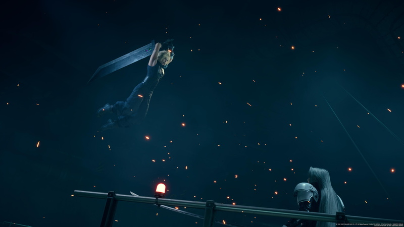 Final Fantasy VII, Sephiroth, video games, Cloud Strife, Square Enix, 4K