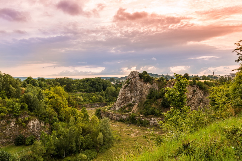 outdoors, land, scenics, history, environment, tranquility, idyllic, scenics - nature, growth, Quarry, Kielce, tranquil scene, non-urban scene, landscape