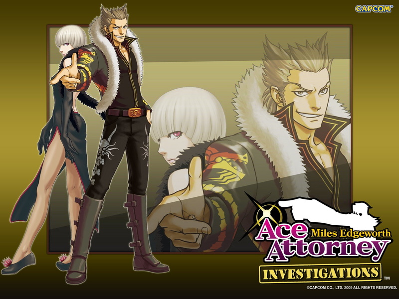 Ace Attorney Investigations: Miles Edgeworth, 720P, Ace Attorney