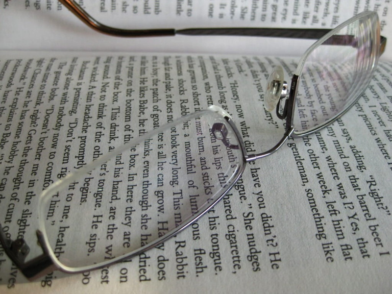 newspaper, book, paper, open, reading glasses, read, eyeglasses, education, indoors, office, text, high angle view, lecture, publication, glasses, script