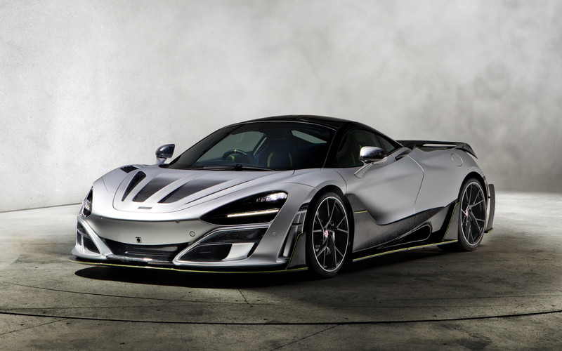 motor vehicle, outdoors, metal, silver colored, mode of transportation, First, land vehicle, 2018, wealth, sports car, chrome, Mclaren, architecture, Geneva