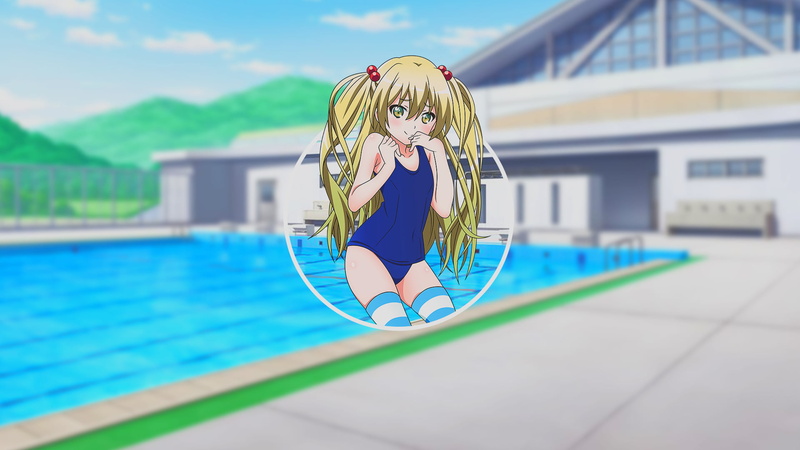 anime, swimming pool, anime girls, 1080P, loli