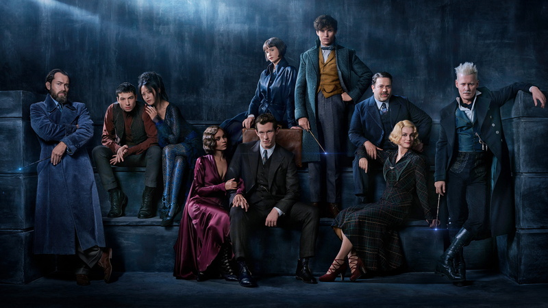2K, poster, crimes, fantastic, beasts, cast, grindelwald