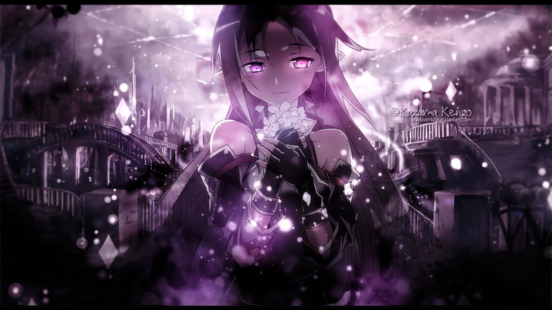 Sword Art Online II, Sword Art Online, Yuuki Konno, 1080P