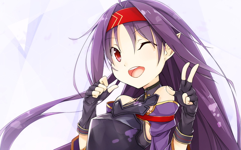 Yuuki Konno, Sword Art Online, Sword Art Online II, 1080P