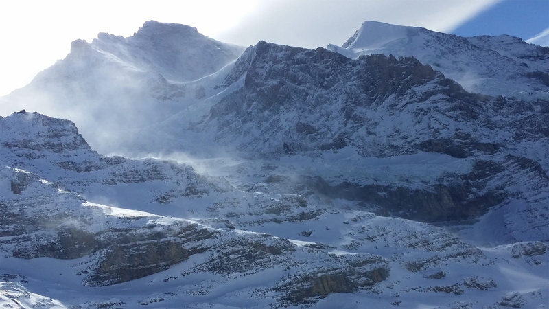 mountains, alpine, no people, cloud - sky, scenics - nature, fog, 1080P, snowcapped mountain, water, frozen, cold temperature, sky, winter, travel destinations