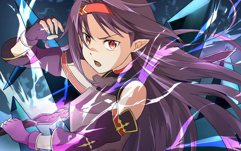 Yuuki Konno, Sword Art Online II, Sword Art Online, 1080P