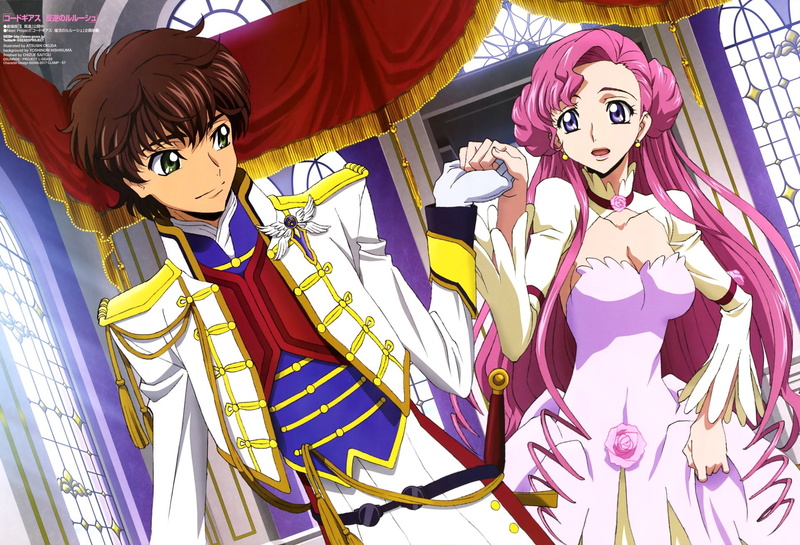 Code Geass, Suzaku Kururugi, 1080P, Euphemia Li Britannia, Anime