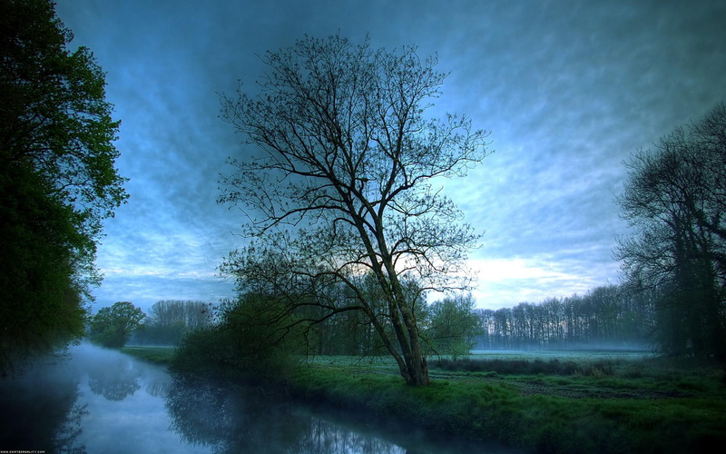 3d and abstract, places, calm, nature, quiet, 1080P