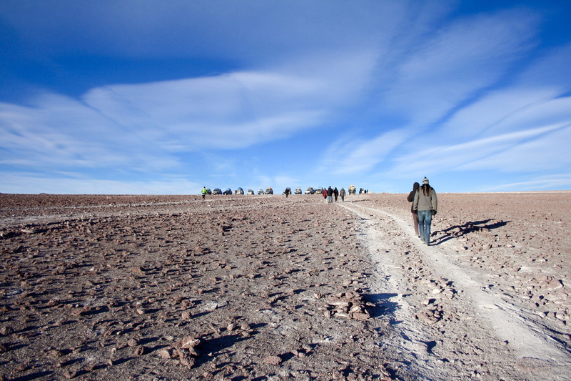 tranquility, horizon over land, horizon, 4K, landscape, beauty in nature, direction, sand, desert, climate, uyuni, sky, scenics - nature, cloud - sky