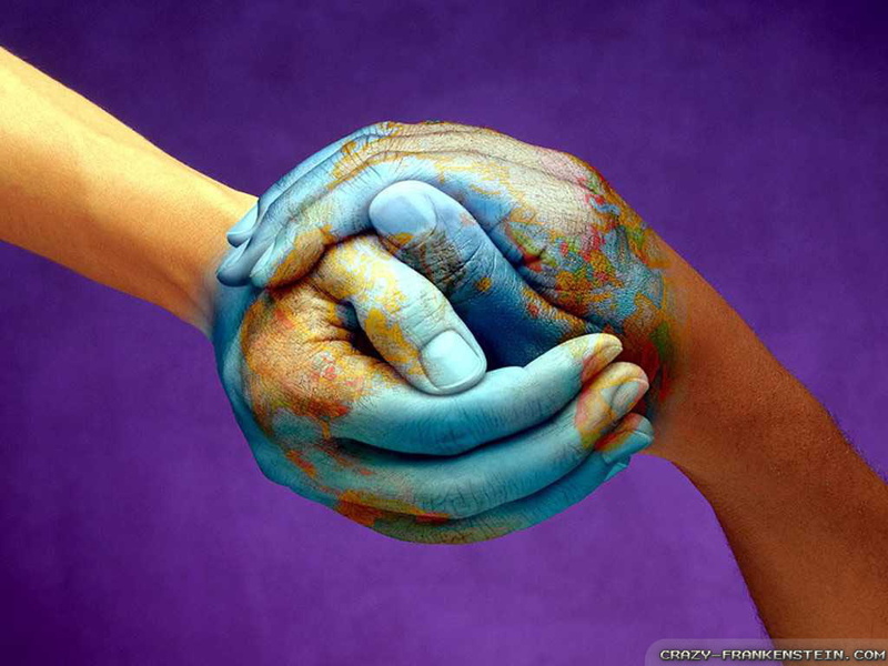 480P, hand, love, beautiful, world peace